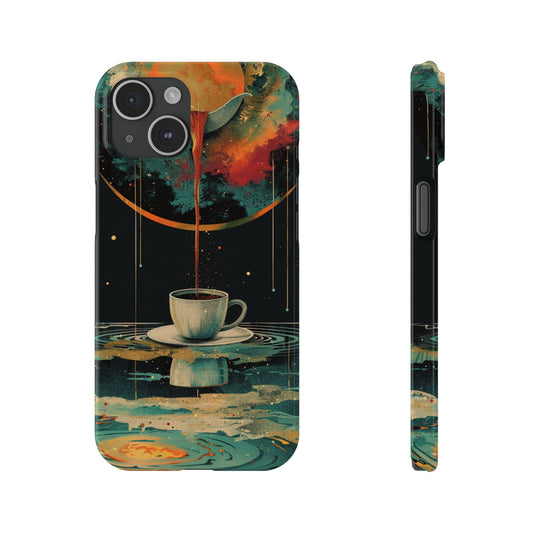 Space Coffee iPhone Case