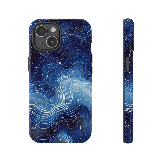Blue Galactic Phone Case