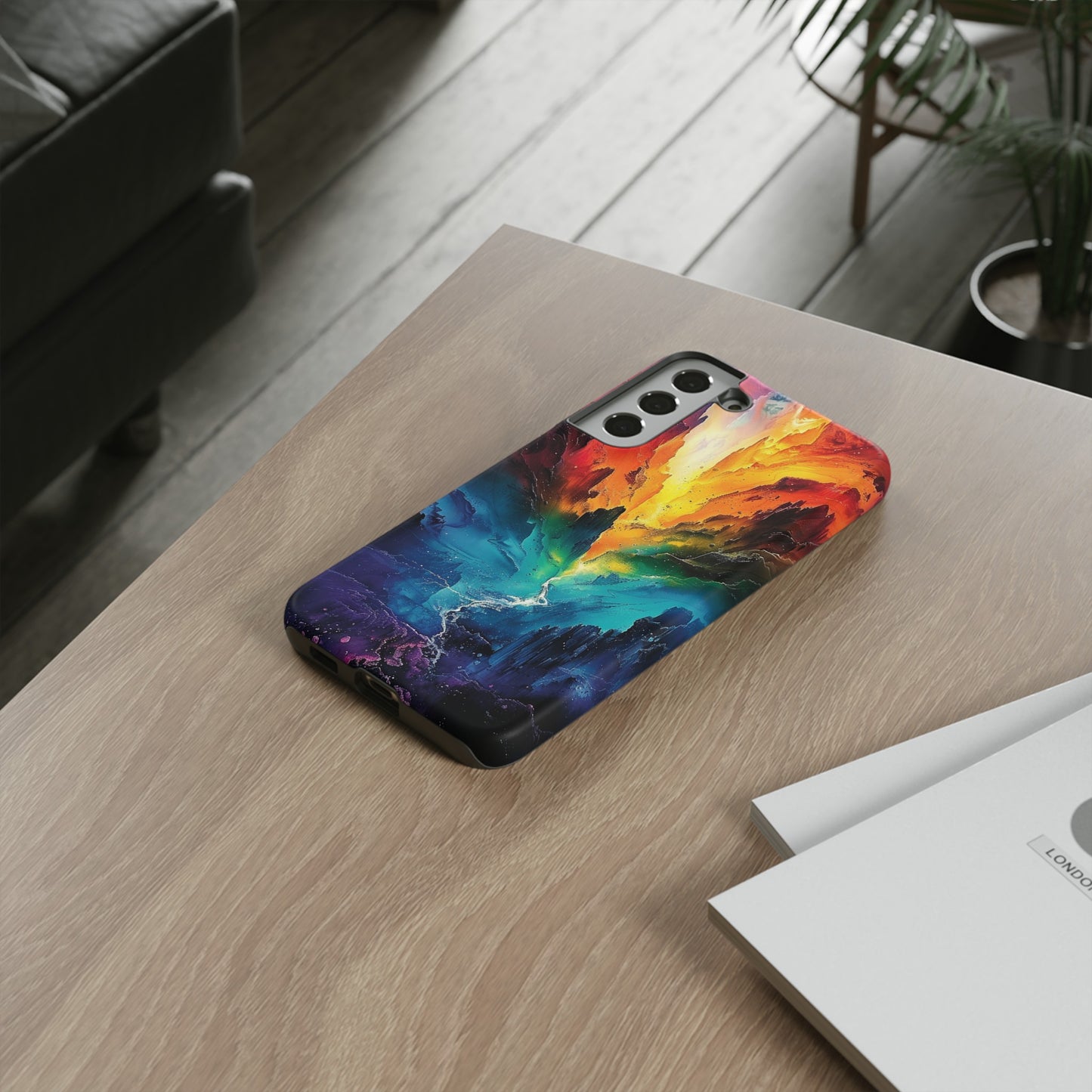 Contrast Painting Phone Case