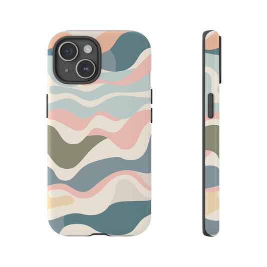 Pastel Waves Phone Case - Defazio Creations
