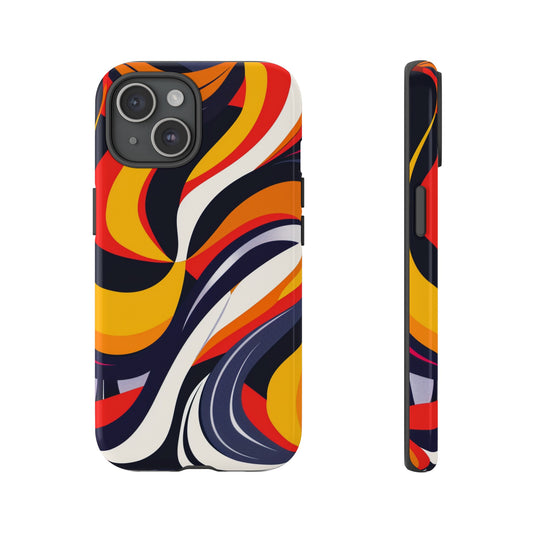 Vibrant Groovy Phone Case - Defazio Creations
